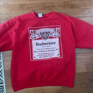 JUNK FOOD BUDWEISER SWEATSHIRT